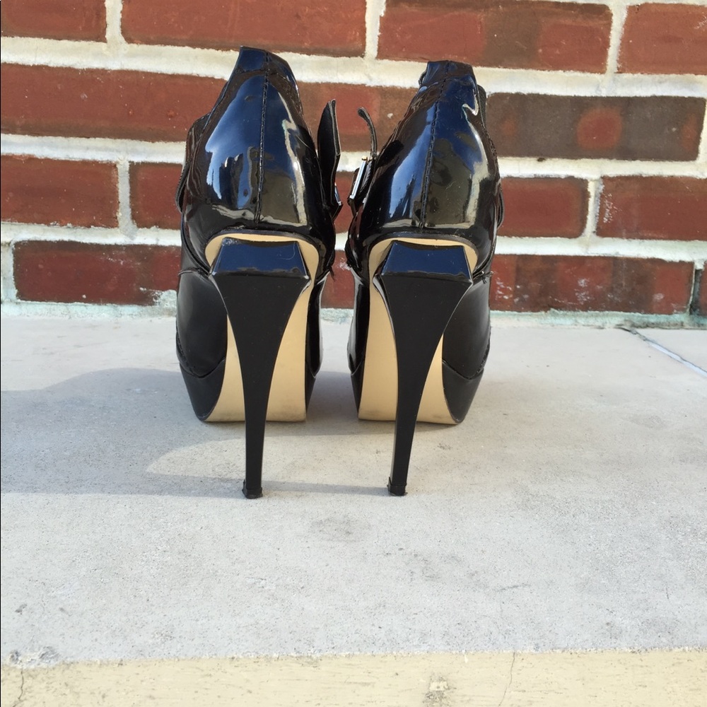 GIUSEPPE ZANOTTI Black Ankle Booties - Picture 6 of 8